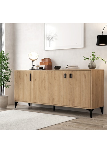 4006 Deren Konsol 180 Cm Sepet - Tv Ünitesi - Yemek Odası - Kahve Köşesi Sepet