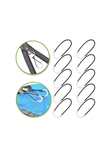 Luckstone Slpj 10 Adet Kamp Aydınlık Fermuar Çektirme Sırt Çantası Fermuar Uzatma Halat Çok Fonksiyonlu Dış Ortam Aracı Çok Renkli