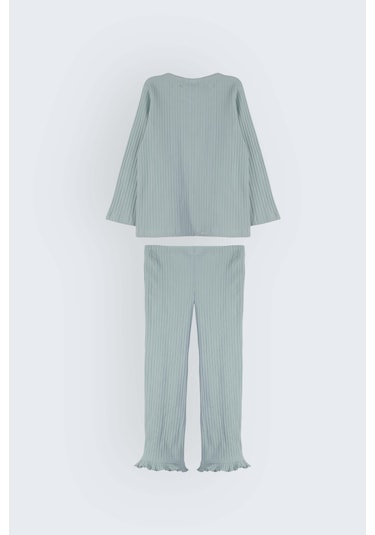 Kız Çocuk Fırfır Detaylı Fitilli Alt Üst Takım 3-4 Yaş 8-9 Yaş Yeşil Kız Çocuk Fırfır Detaylı Fitilli Alt Üst Takım 3-4 Yaş 8-9 Yaş Yeşil