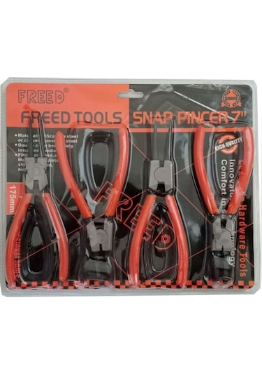 Freed Tools 4 Lü Segman Pense Seti