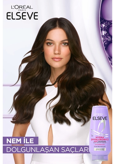 ELSEVE Hydra [Hyaluronic] Nem Dolduran Saç Bakım Kremi 250 ml
