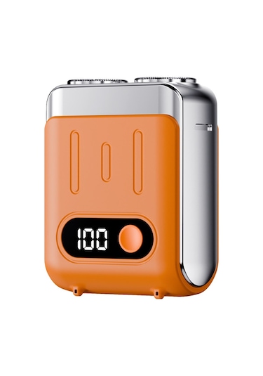Yeni Seyahat Elektrikli Tıraş Makinesi, Mini Ve Taşınabilir Orange