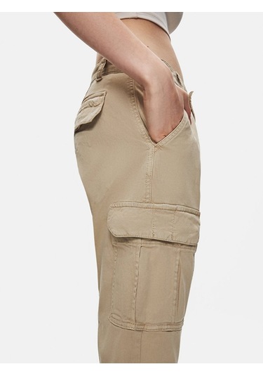 Ltb Gabardin Regular Kargo Bej Pantolon 012254702825001 701 Bej