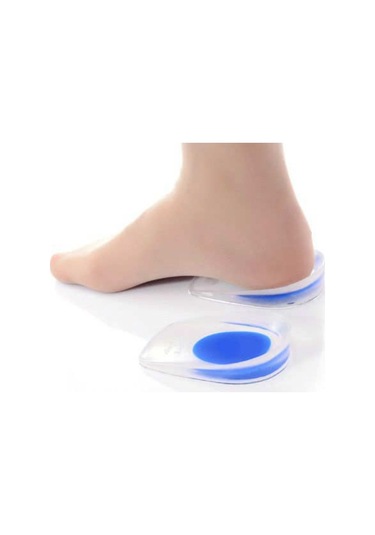 Ortopedik Ayak Tabanı Silikon Yastık Topuk Dikeni (Mavi)