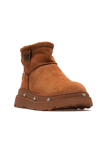 Guja Kadın İçi Kürklü Casual Günlük Bot 25k 25k435 Z Camel Camel