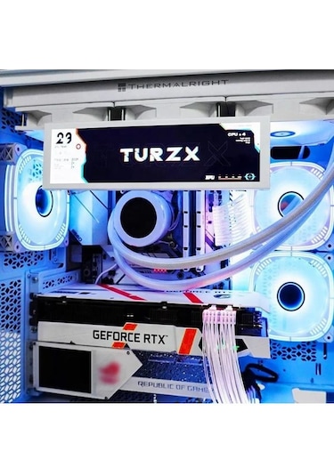 Turzx Pc İçin Cpu/gpu İzleme Ekranı Ips Panel, Usb-c, Pc Durum Monitörü