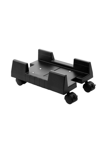 Moveevo Mobil Bilgisayar Kasası Tabanı - Genişlik Ayarlanabilir - Frenli Tekerlekli Bilgisayar Konulu