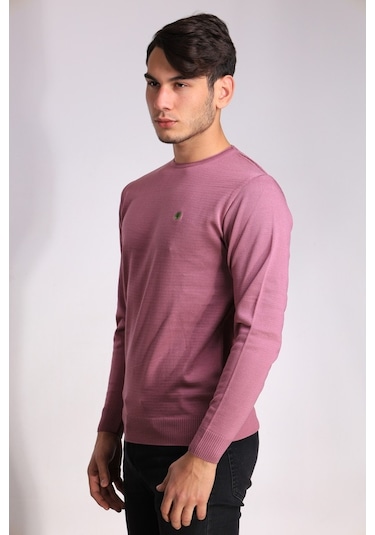 Layyagosta Erkek Triko Kazak Pembe
