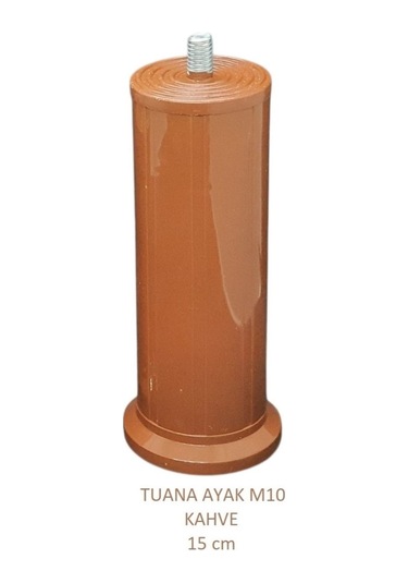 Tuana Ayak 15cm M10 Cıvatalı Kahve Kahve