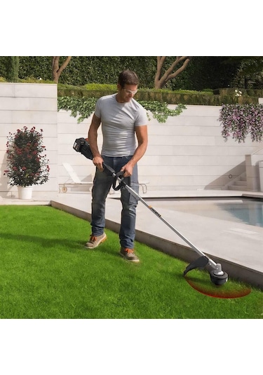 WORX WA0045 WG186E İçin 2.4 MM 4 M Çift Çıkışlı Duble Helix Spiral Burgulu Yedek Misina