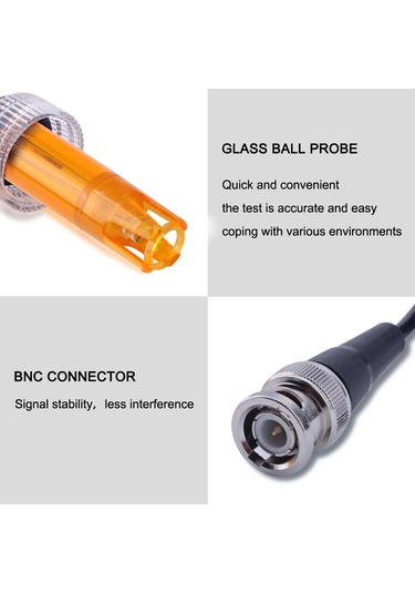 Çok Renkli Orp Yedek Prob Akvaryum Topraksız Laboratuvar Elektrot