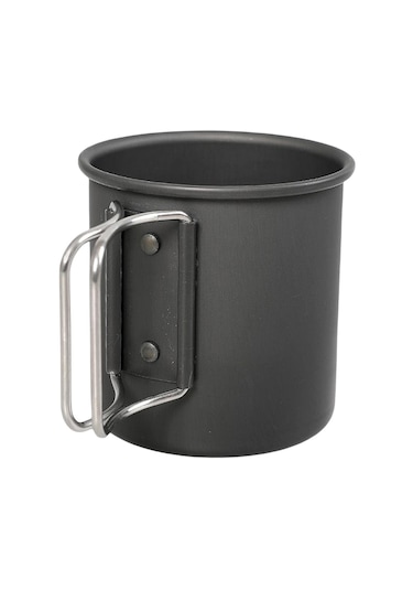 Suntek Kahve Kupa Kamp Kupa Katlanabilir Kolu 0.3l Turne Gezileri Siyah