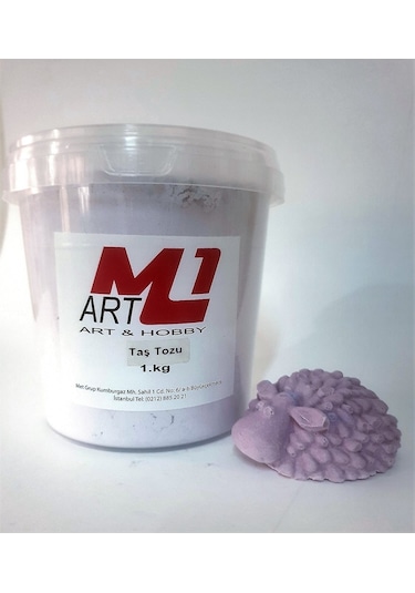 M1 Art Kokulu Taş Tozu 1Kg - (Kokusuzdur)