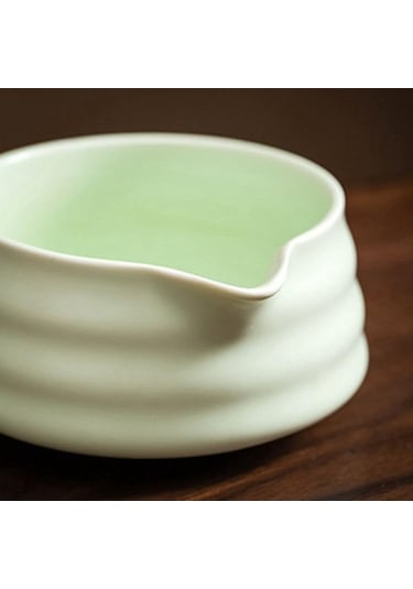 Besthome1 Yeşil Maccha Fincanı 500 Ml - Yıkamak Kolay, Fırın & Mikrodalga Uygun Açık Yeşil