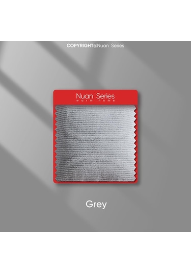 Gri 1 Adet Nuan Serisi Katı Kadife Çizgili Kırlent Örtüsü Çekyat Yastık Kılıfı Dekoratif Yastık Kılıfları 30x50/45x45/50x50cm 30cm X 50cm