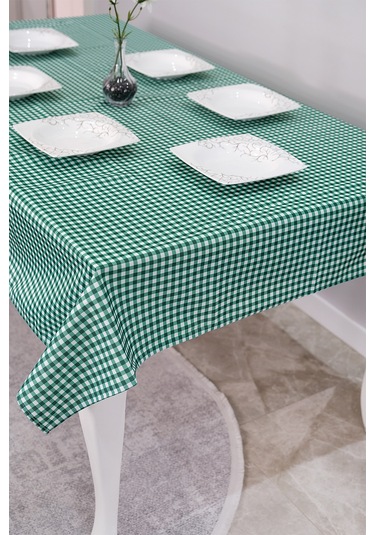 Sufre Sıvı Geçirmez Masa Örtüsü Sofra Bezi Sofra Örtüsü Piknik Örtüsü Yeşil
