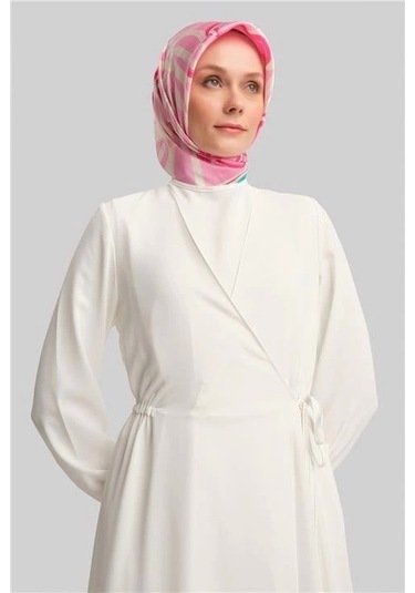 Armine Anvelop Elbise Ort9230 Ekru Krem