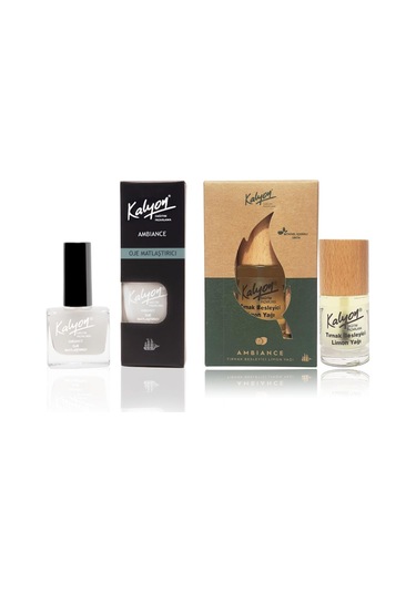 Kalyon Oje Matlaştırıcı + Kalyon Tırnak Besleyici Limon Yağı 11 ML
