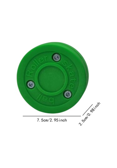 Homyl Roller Hokey Diski Uygulama Hediyesi Oyun Eğitimi Yeşil Yeşil