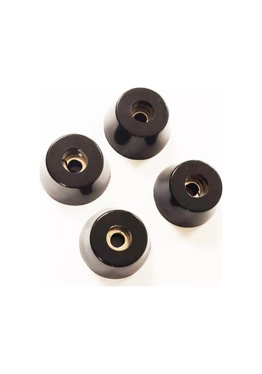 Expertland Saplama İçin Yuvarlak Panel Ayağı, 30x22x15mm 191147641 Siyah