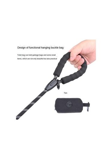 Soulader Yansıtmalı Işıklı Gece Tasması, Nylon Kayışlı Köpek Gezdirme Ekipmanları, Boyun Tasması Ve Eğitim Tasma Seti