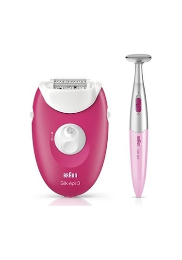Braun Silk-Epil 3 3420 + Bikini Trimmer Epilatör