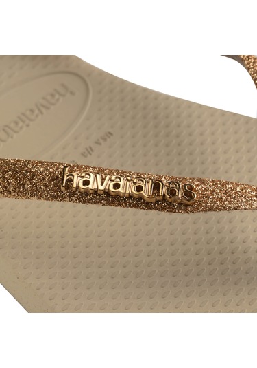 Havaianas Kids Slim Glitter Kadın Plaj Terliği 4146975 Dore Altın
