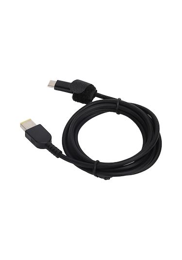 Vkemall Jorındo Jd0103 65w 1.5m Tipi-c'den Kare Ağıza Pd Dizüstü Bilgisayar Hızlı Şarj Kablosu, Pvc + Bakır Tel, Esnek Ve Dayanıklı