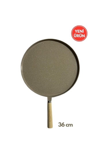 Thermoad 2'li Vizon Set (36 CM Gözleme Tavası - 3'lü 18-20-22 CM Güveç Sahan Set Kapaksız)