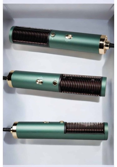 Fön Tarak Saç Düzleştirici Üflemeli Fön Makinesi Sıkı Dişli Taşınabilir