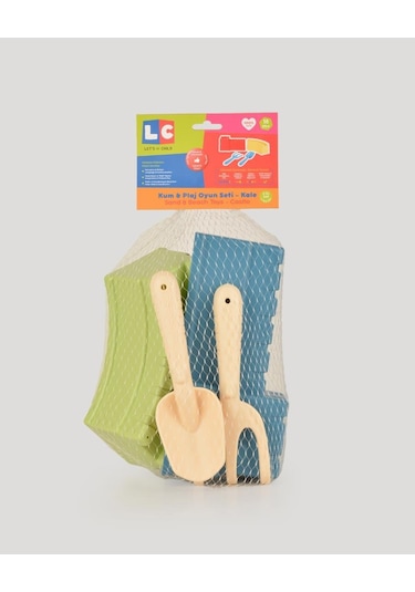 Yeşil Turkuaz Kale Ve Kürek Seti