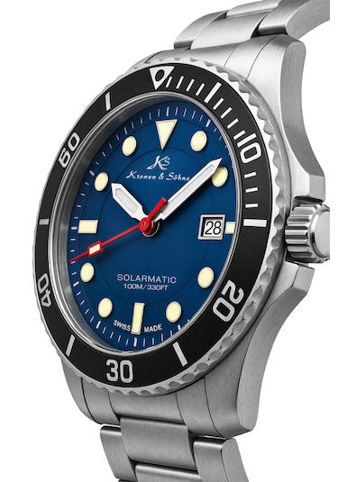 Kronen&söhne Solarmatic Güneş Enerjili Swiss Erkek Kol Saati