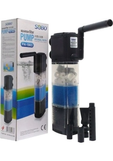 Sobo Fg-1203 12W 800Lt/S Akvaryum İç Filtre