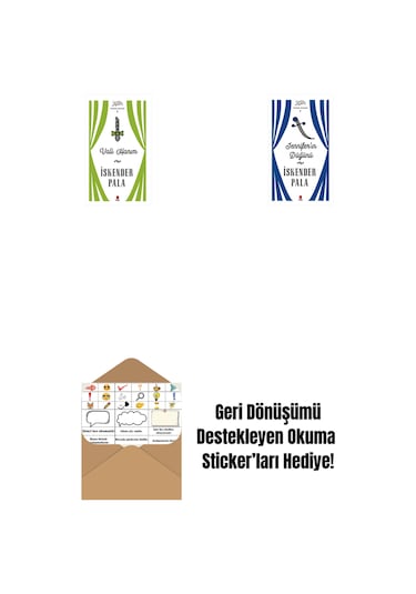 Vali Hanım Ciltli + Jennifer In Düğünü Ciltli + Okuma Sticker'ları