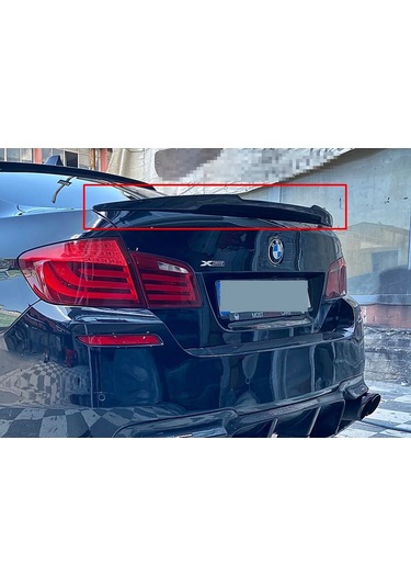 Bmw F10 Yarasa M5 Spoiler - Fiberglass - Boyasız -