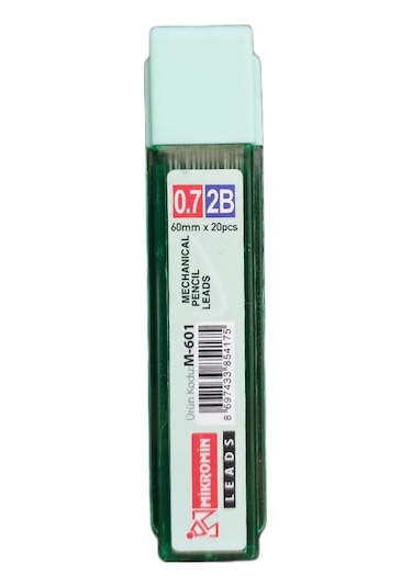 Mikro M-601 2b 60 Mm 0.7 Kalem Ucu 24 Tüp Pastel Renkler