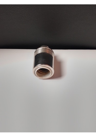 Orgun Dekoratif E14 Düz Krom Metal Duy 10'lu