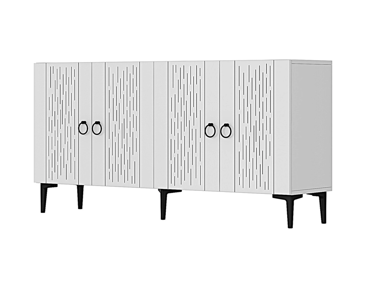 Ka1515b Raın150 Konsol, Kahve Köşesi, Tv Sehpası Beyaz 150cm Beyaz