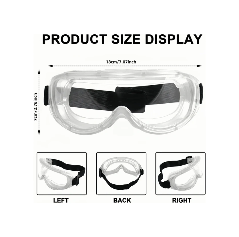 Willowhaven Anti Sisli Mavi Çok Amaçlı Koruyucu Gözlük Toz Boya Kaynak