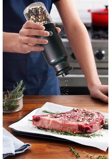 Kiwi KSPG-4809 Sensörlü Tuz & Karabiber Değirmeni