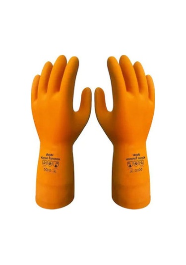 Junıor Nr Fl001 Pamuk Astarlı Turuncu Eldiven