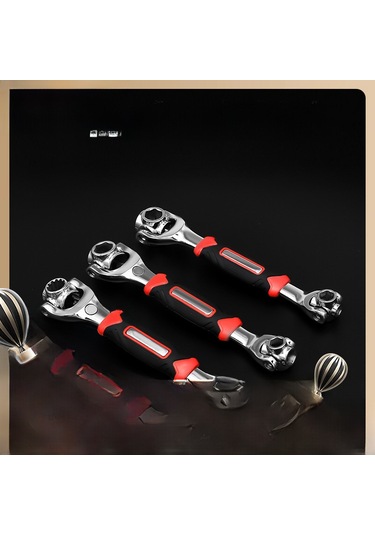 Skycity 52 Parça Çok İşlevli Tokmak Seti - 360 Derece Erişim, 8-21 Boyut Aralığı, Dayanıklı Malzeme İle Tamir Ve Onarım Gereçleri