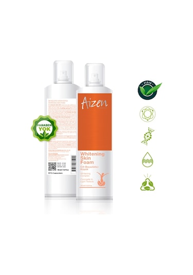 Aizen Cosmetics Cilt Beyazlatıcı Köpük 150 ML
