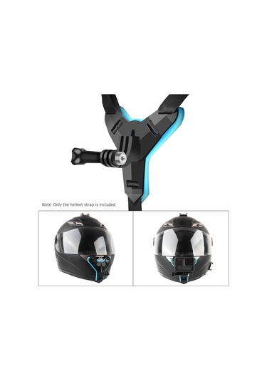 Dofolink Motorcycle Kask Açık Yüz Tutucu, Gopro Hero 10/9/8/7/6/5/4/3 Sjcam Djı Osmo Action Xıaoyı İçin Evrensel Tekerlekli Tutanak Vidalı