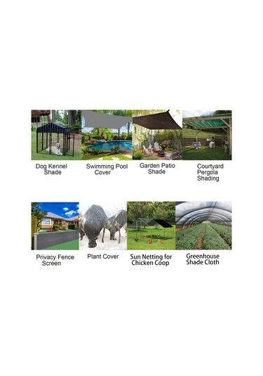 Qingmipy Siyah Yüksek Yoğunluklu Pe Gölge Tulu - 90% Gölge Oranı, Yağmursuz, Nemli, Soğutucu, Uv Dayanıklı - 2m X 5m Boyutunda