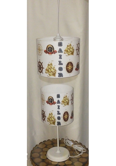 Denizci Yelkenli Gemili Dümen Çapa Pusula Genç Odası Çocuk Odası