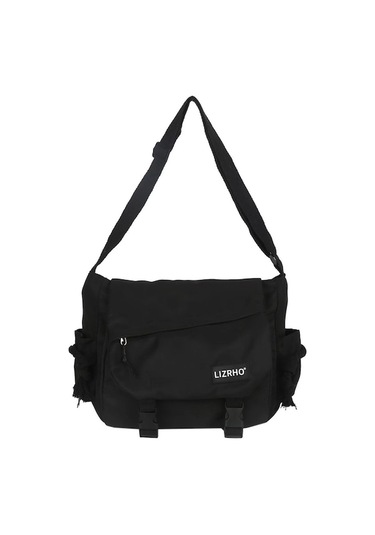 Cordial Büyük Kapasiteli Nylon Sırt Çantası - Şık Günlük Çapraz Çanta Beyaz Beyaz