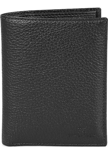 Daniel Klein Dkl1344-1 Gerçek Deriden Üretilme Siyah Erkek Cüzdan&kartlık Siyah