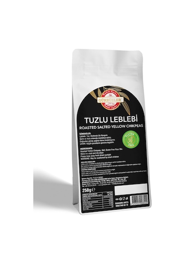 Gürbüzler Glutensiz Leblebi Tuzlu 250 G