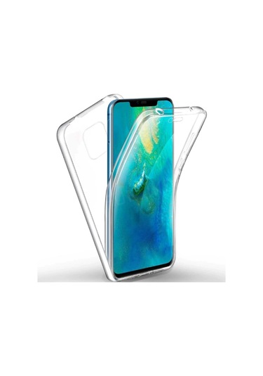 Huawei Mate 20 Pro Kılıf Zore Enjoy Kapak Renksiz
